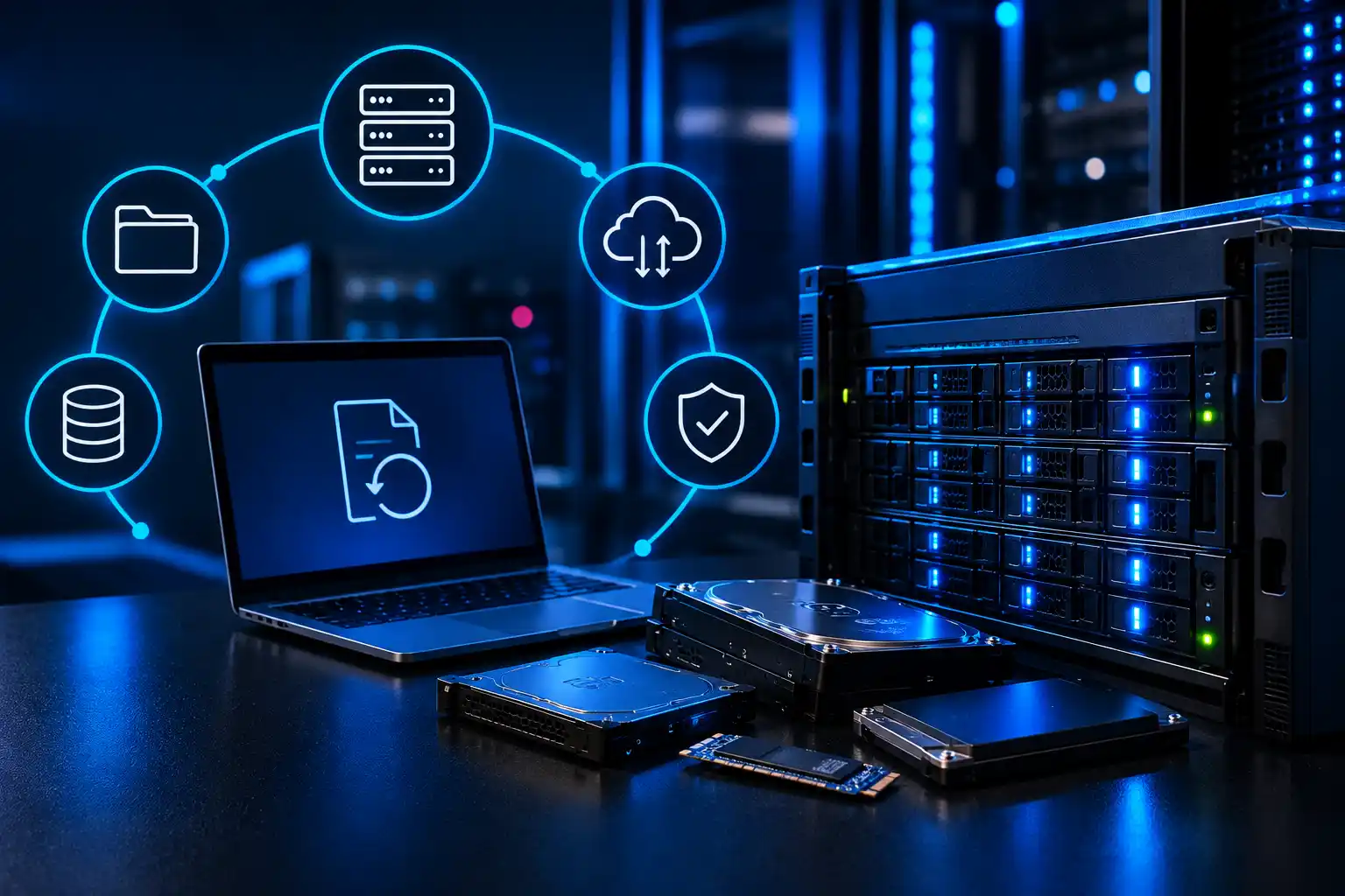 Servers, databases and shared drives — business data recovery in Goregaon