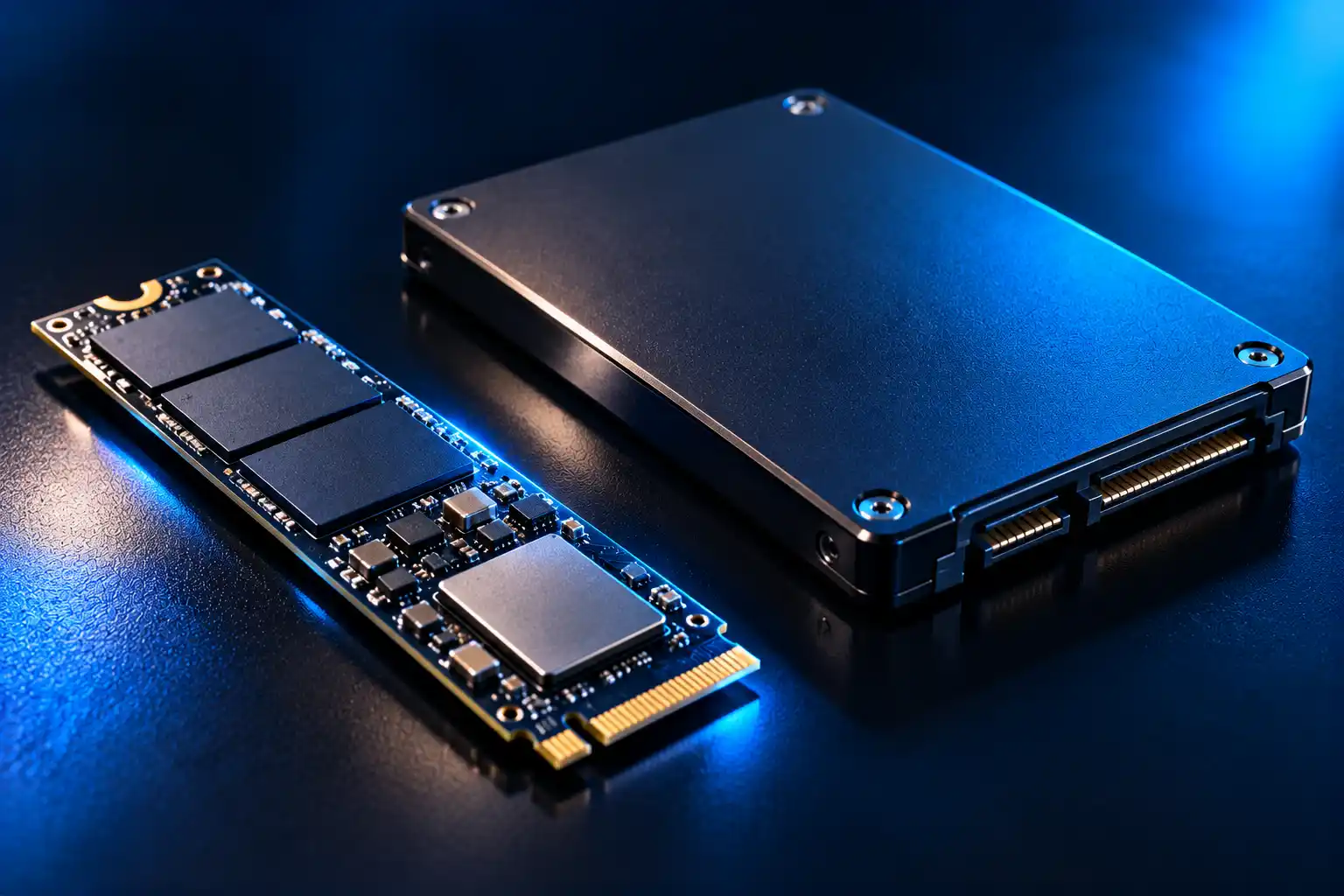 NVMe M.2 and 2.5-inch SATA SSDs — SSD data recovery in Goregaon